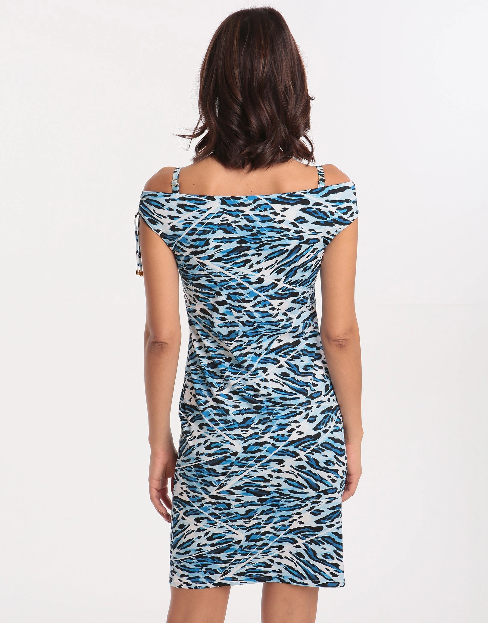 Africa Fonti Dress - Blue