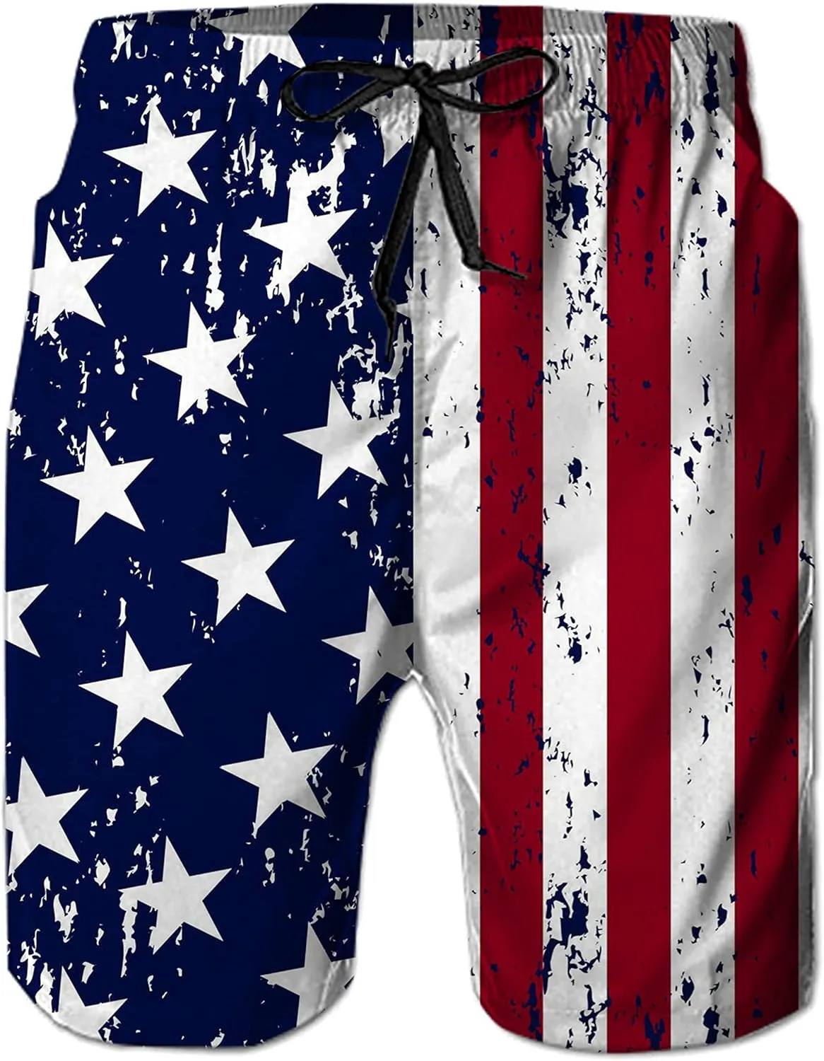 Ahegao Men's Swim Trunks Quick Dry 3D Printed Beach Board Shorts with Pockets Cool Mesh Lining Bathing Suits