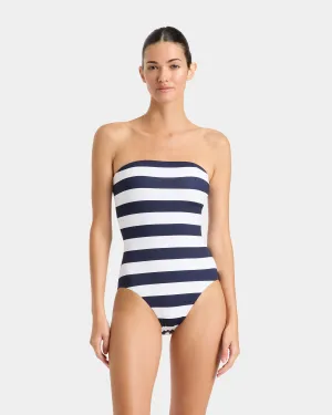 Alba One Piece - Navy Stripe (Embodee)
