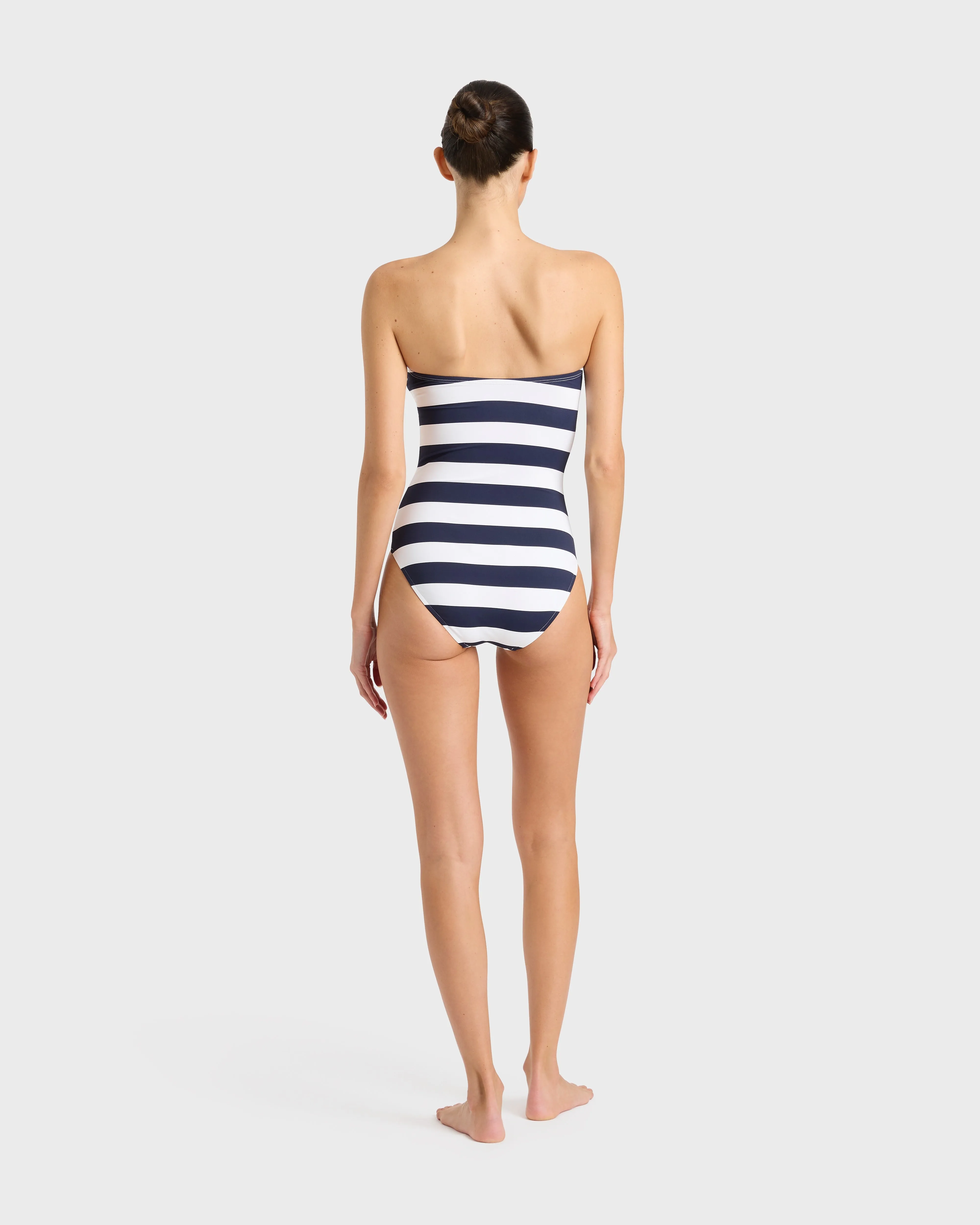Alba One Piece - Navy Stripe (Embodee)