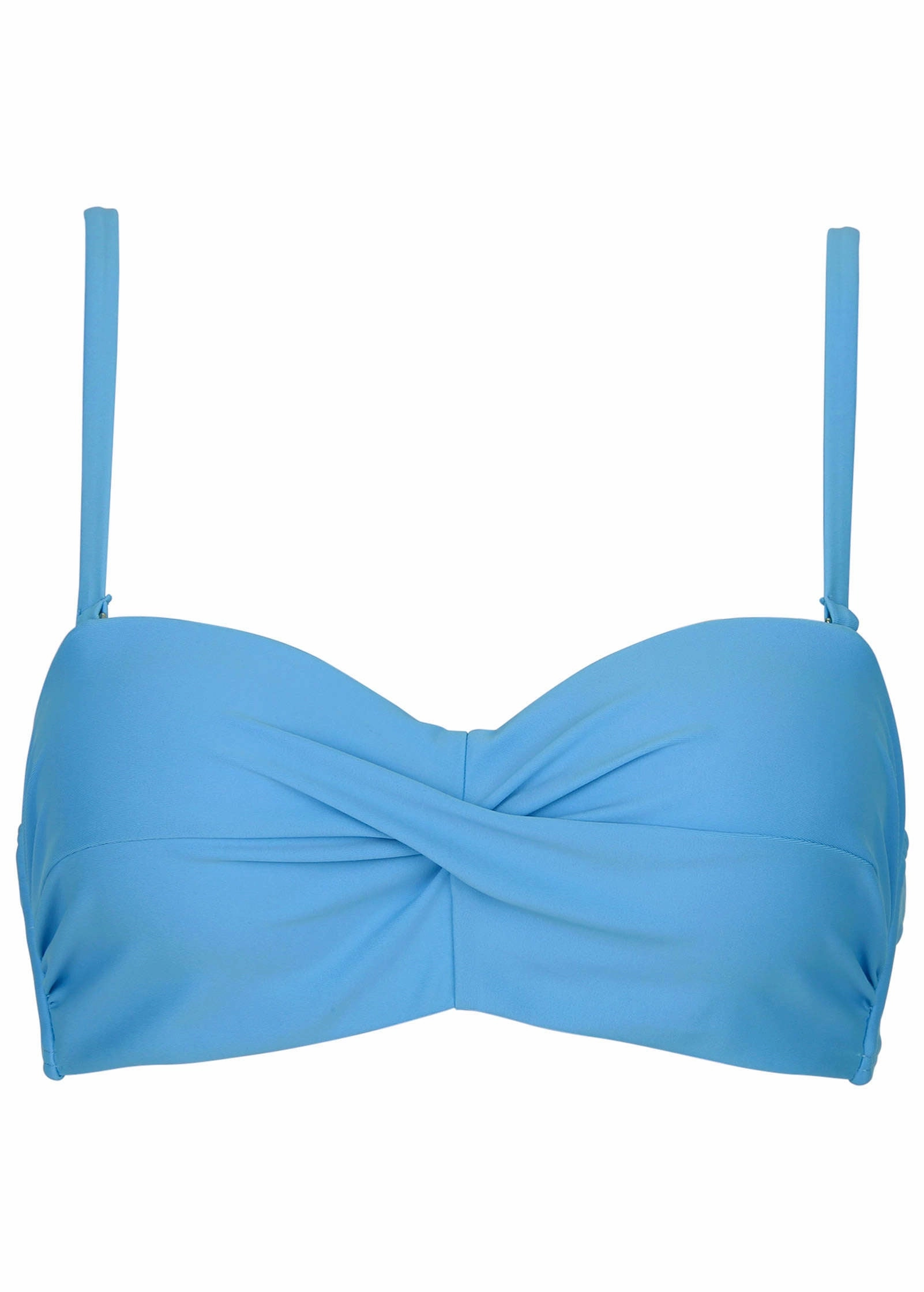 Amalfi Bandeau Top - Azure Blue