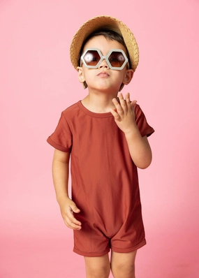 Amber Brown | Mini Shorties Rashguard (Unisex)