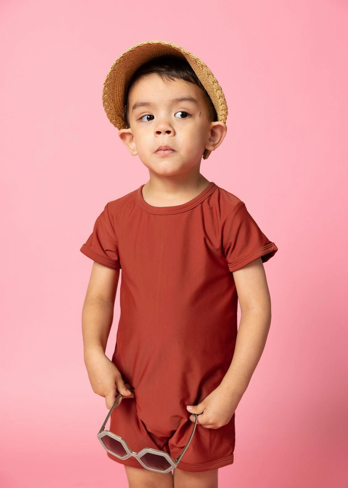 Amber Brown | Mini Shorties Rashguard (Unisex)