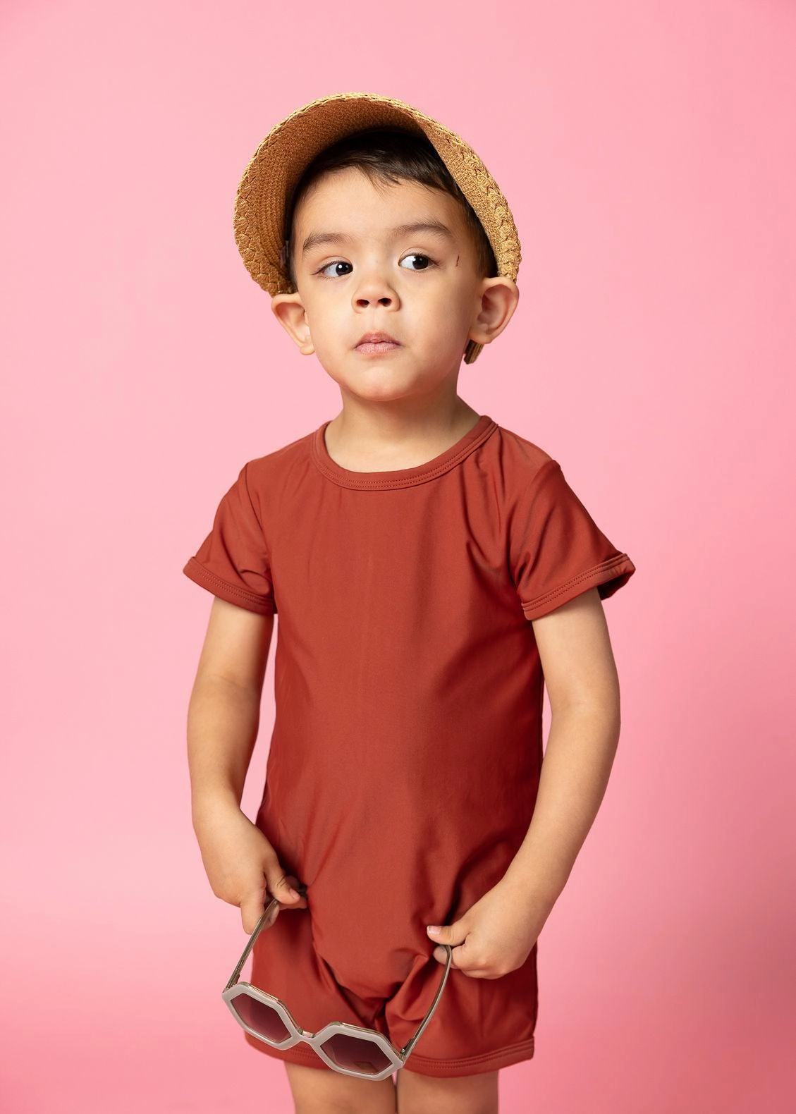 Amber Brown | Mini Shorties Rashguard (Unisex)