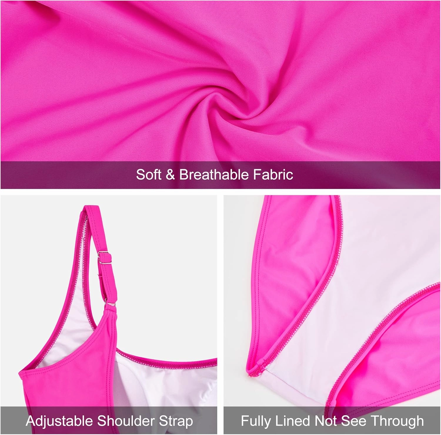 American Trends Womens Swimsuits One Piece Swimsuit Women Tummy Control Bathing Suit for Women Sexy Slimming Swimsuit