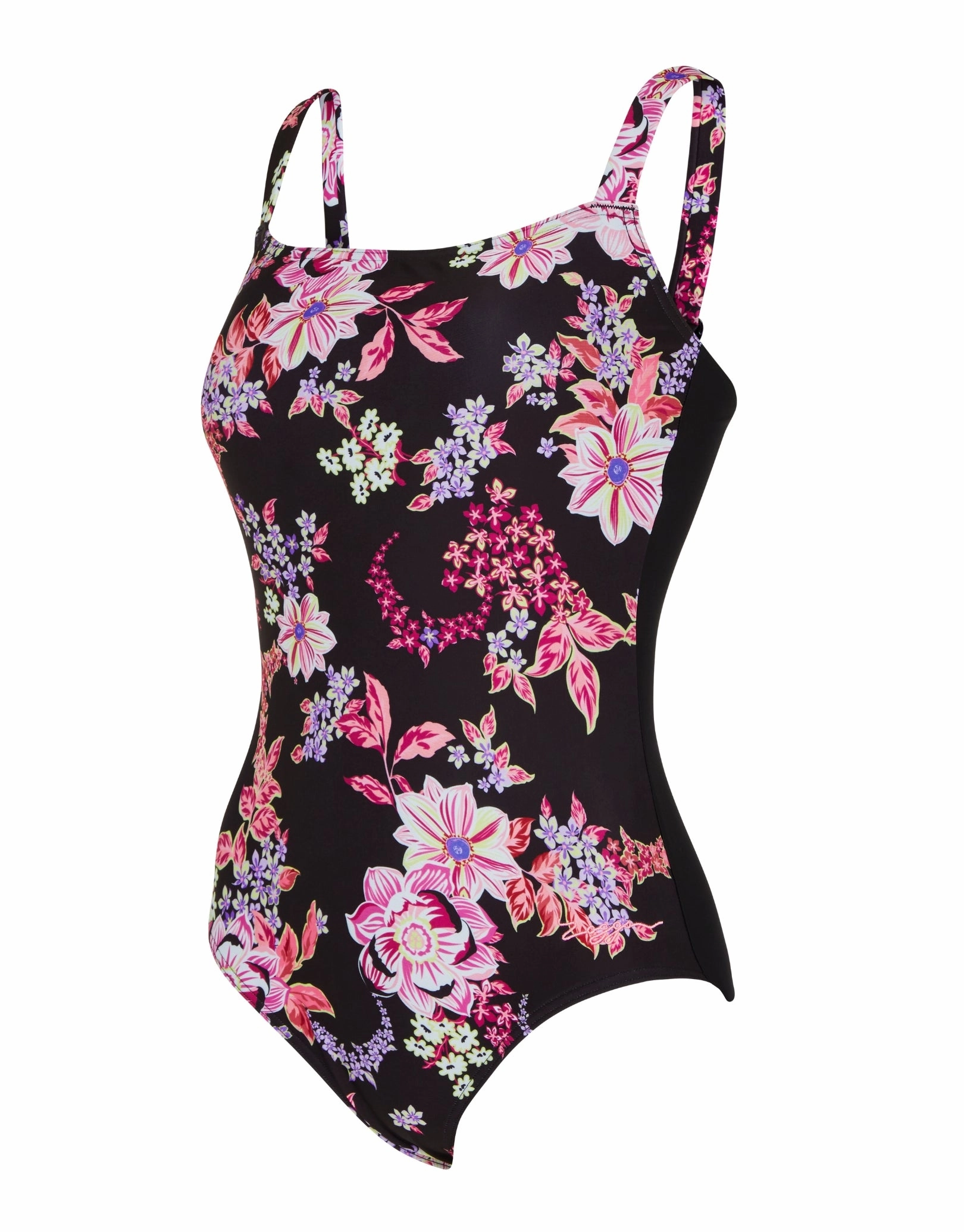 Artisan Adjustable Classicback Swimsuit - Black/Pink