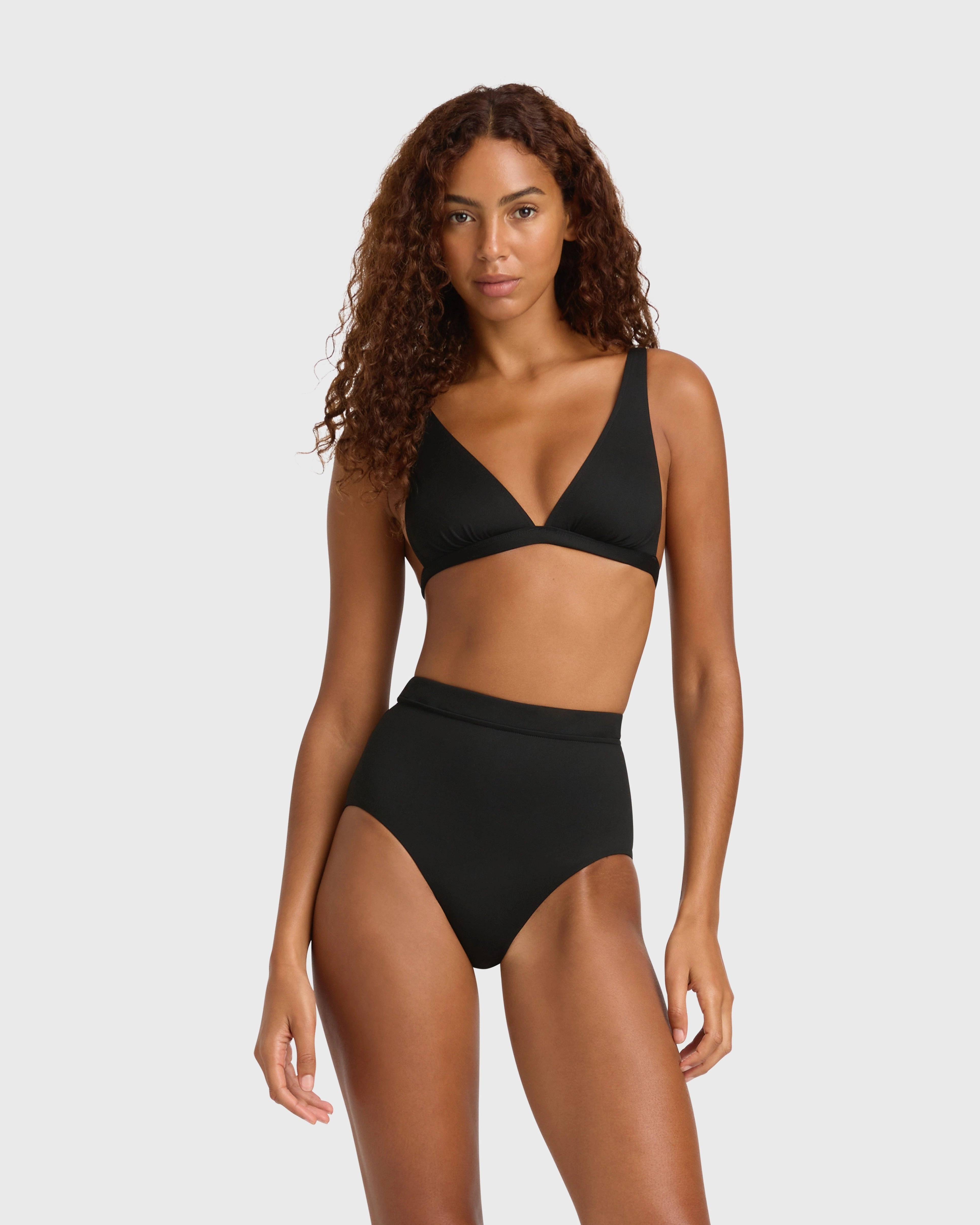 Aurelie Bikini Top - Black (Singuleur)