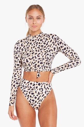 Barcelona High Waist Full Cut Bottom - Wildcat
