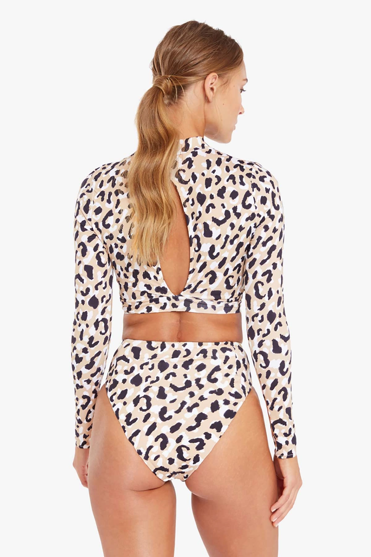 Barcelona High Waist Full Cut Bottom - Wildcat