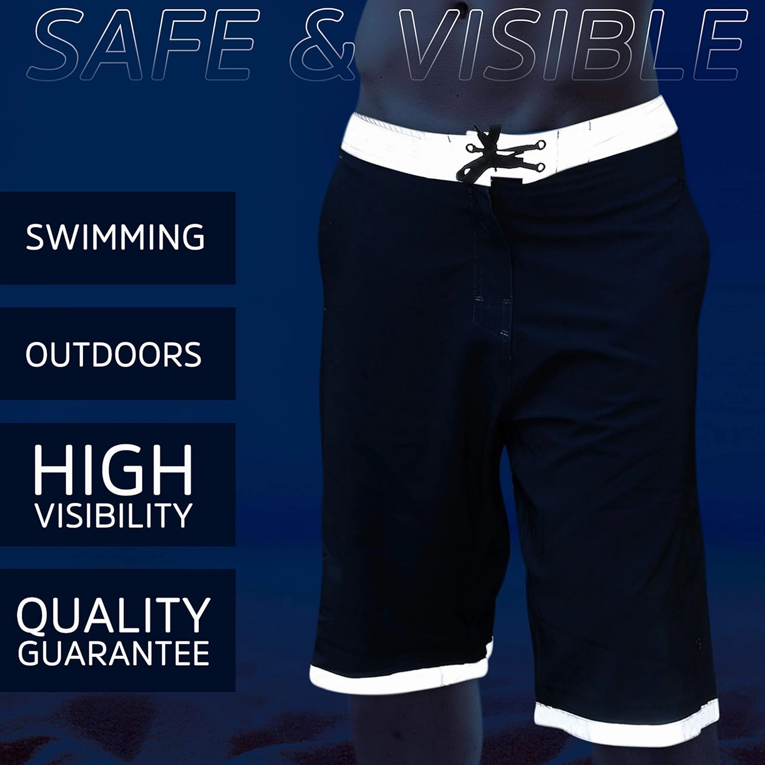 Beach Wear for Men - Swimming Trunk - Quick Dry Fabric & Drawstring Fit Design for Indoor & Outdoor - 13 Inch