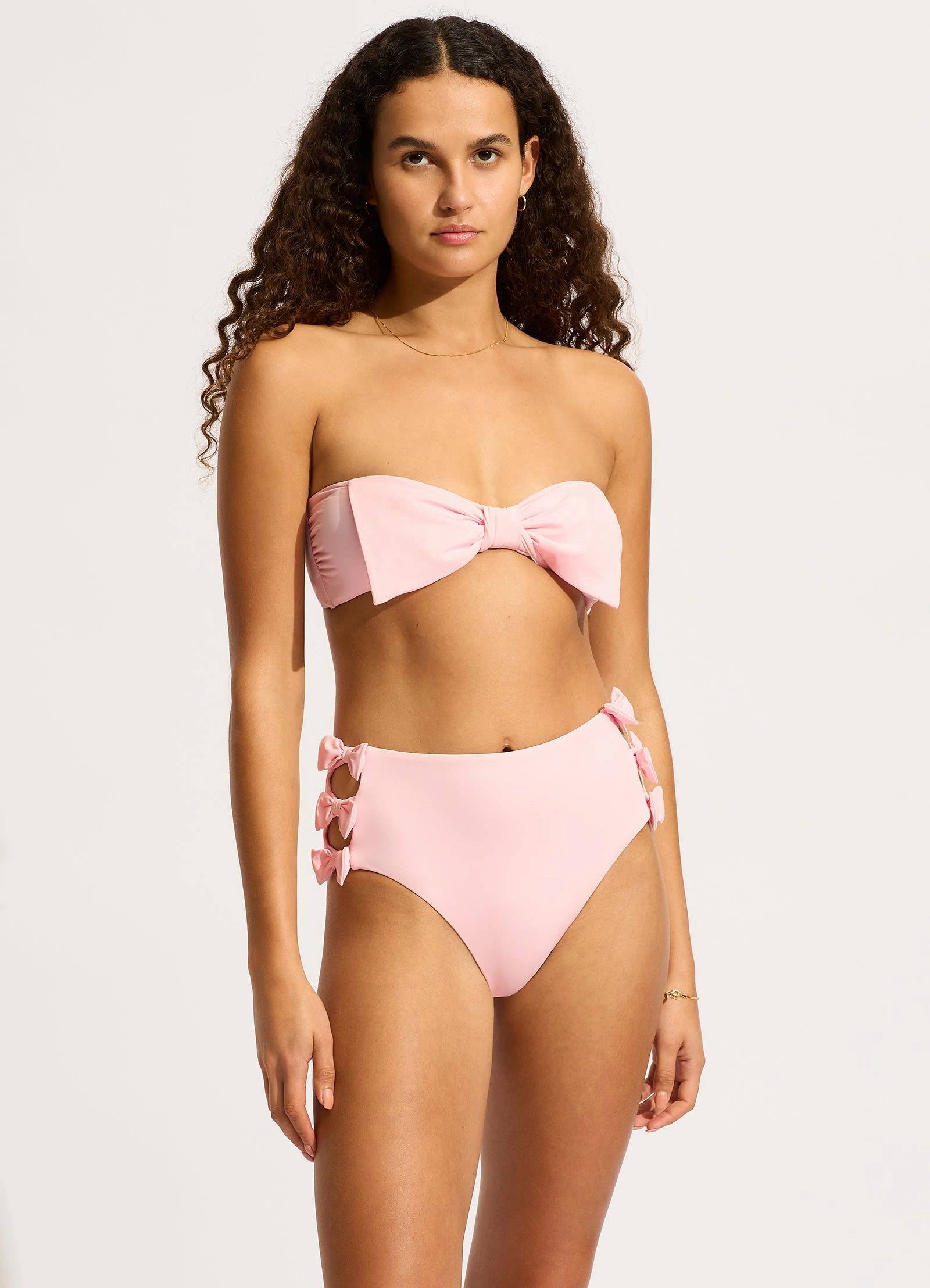 Beau Bow Front Bandeau - Blossom
