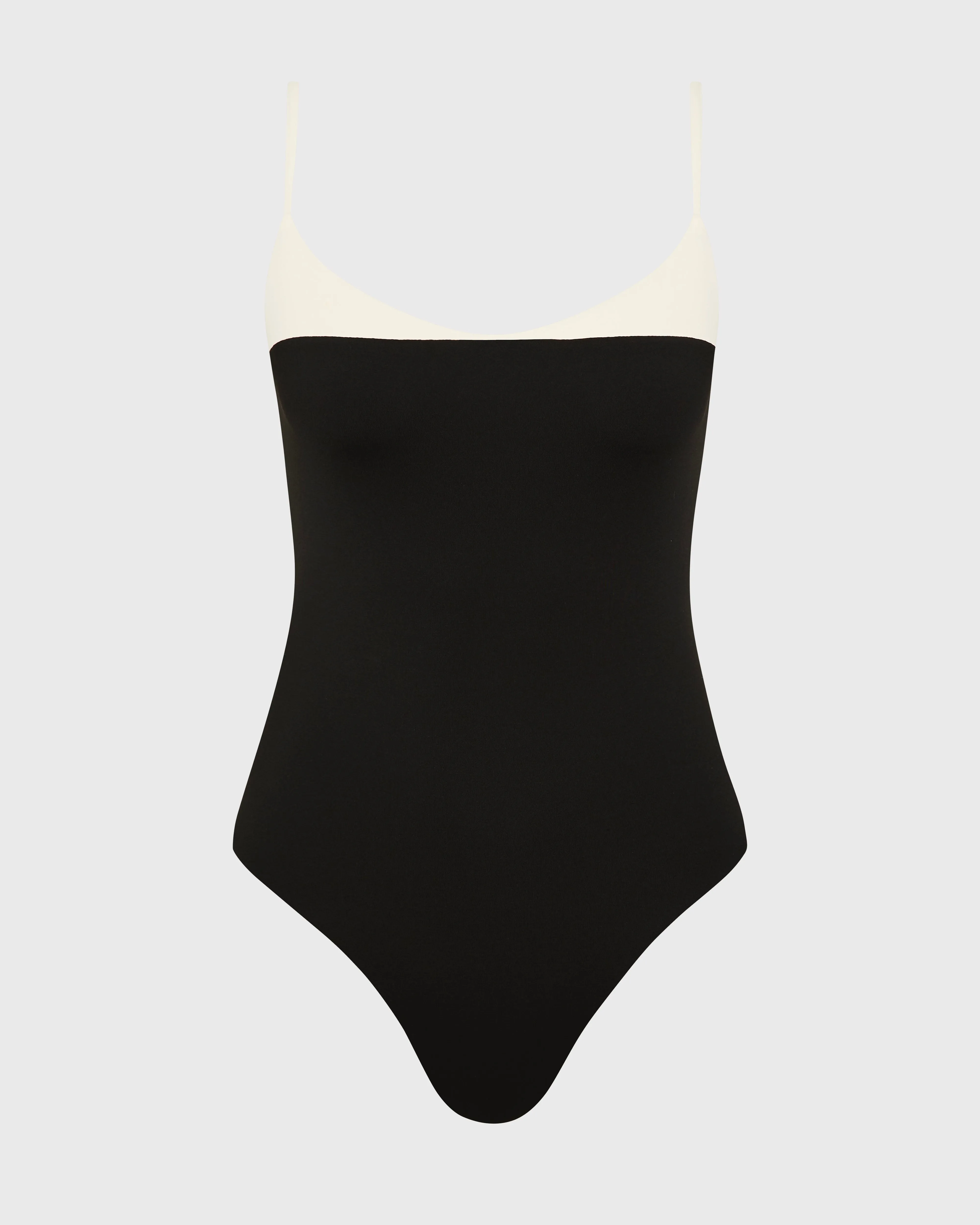 Bernadette One Piece - Black & Porcelain (Embodee )