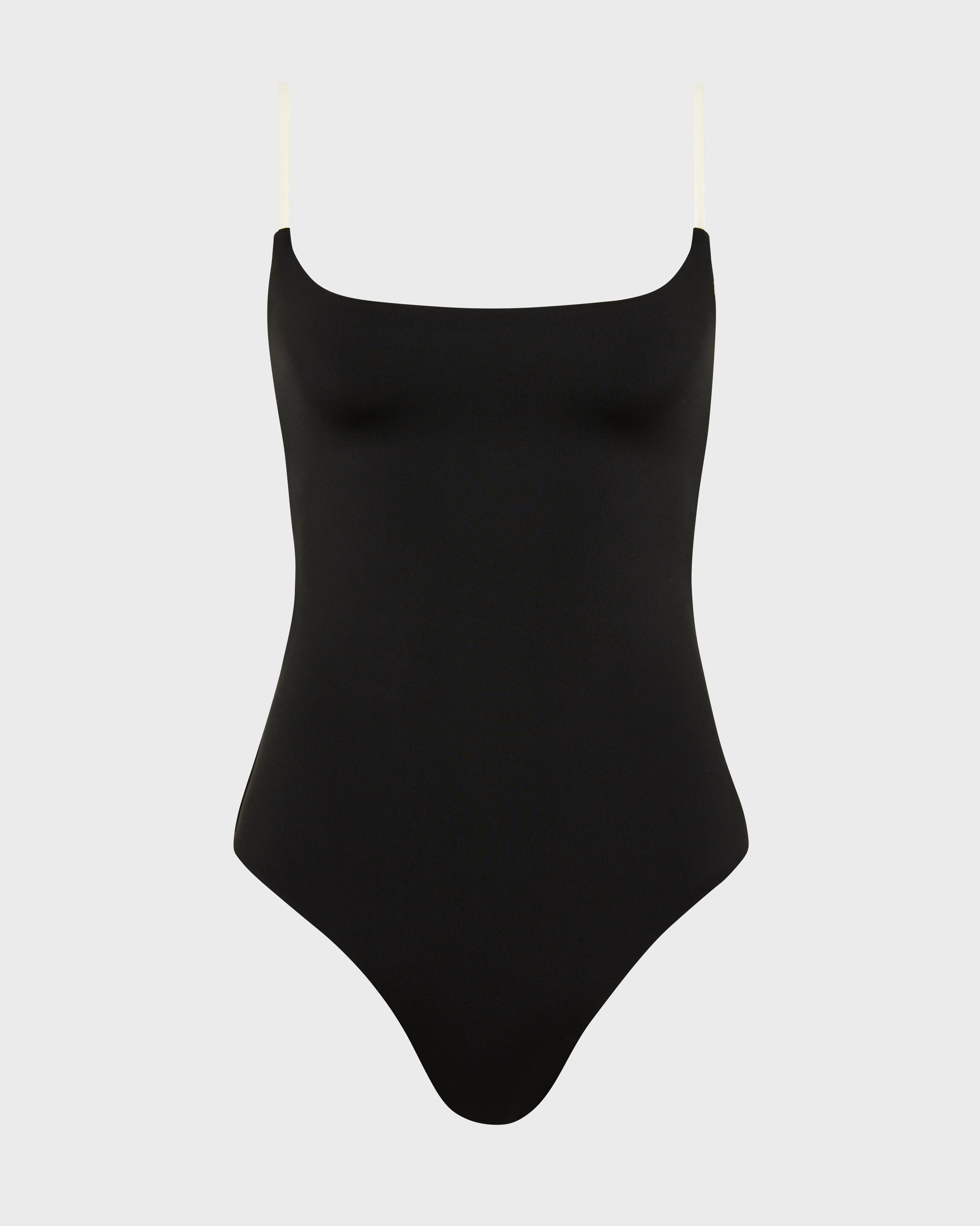 Bianca One Piece - Black & Porcelain (Embodee)