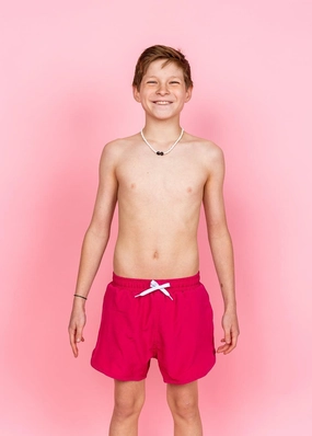 Bold Fuchsia | Youth Retro Shorties