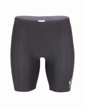 Boys Sporty Swim Jammer - Black