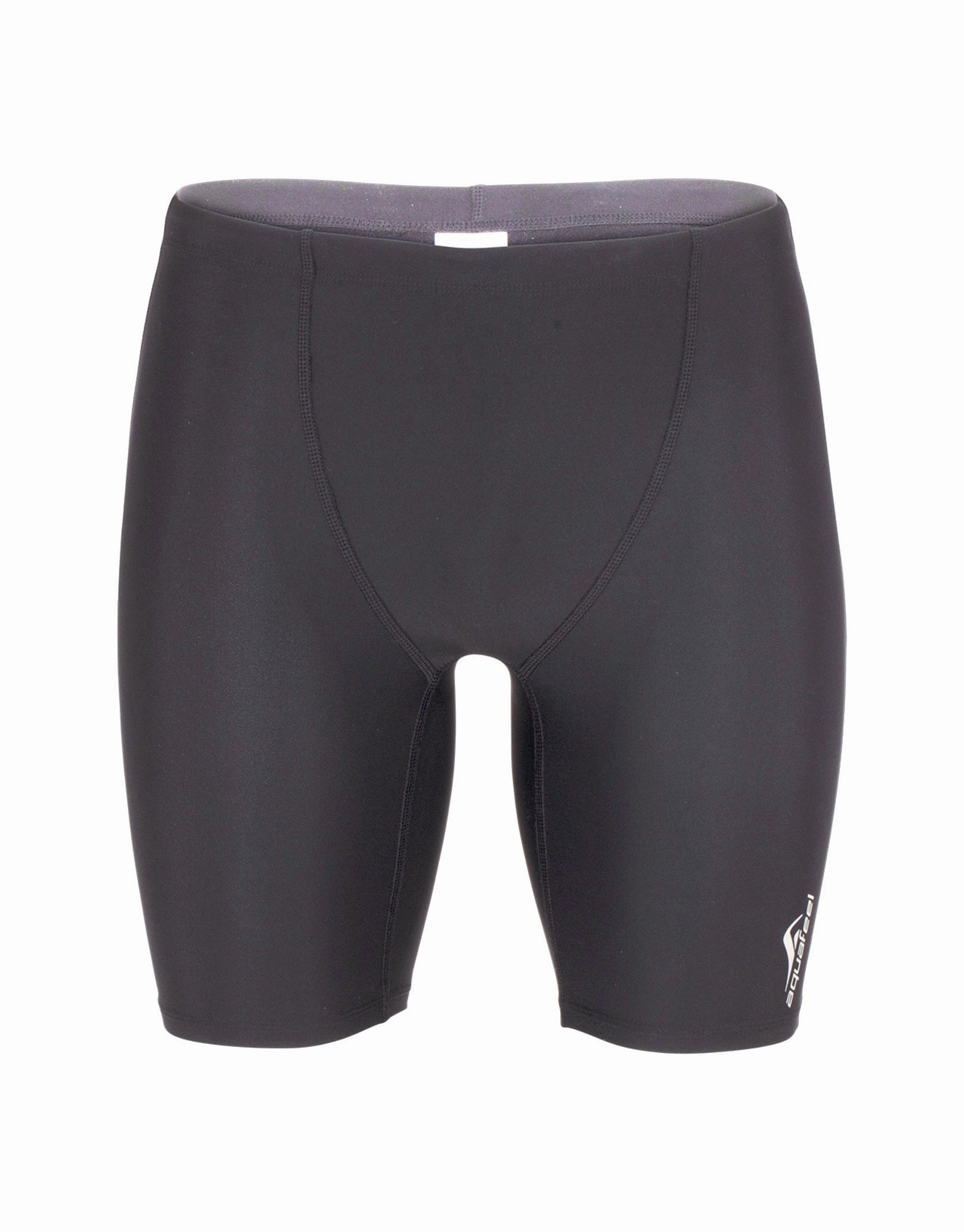 Boys Sporty Swim Jammer - Black