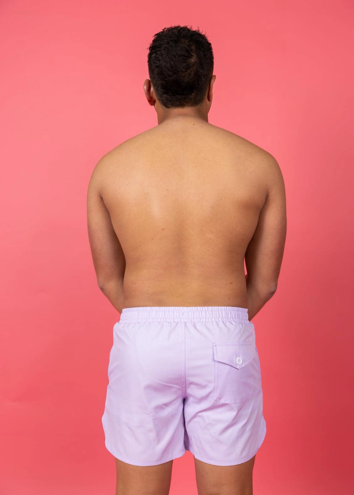 Bright Lilac | Men's Retro Shorties