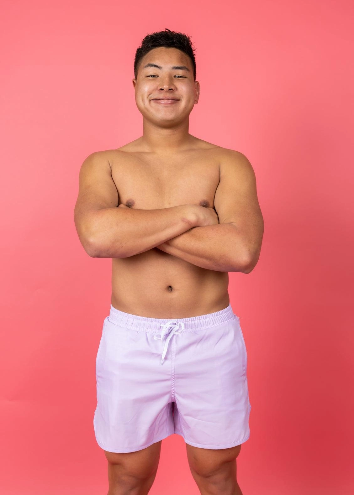 Bright Lilac | Men's Retro Shorties