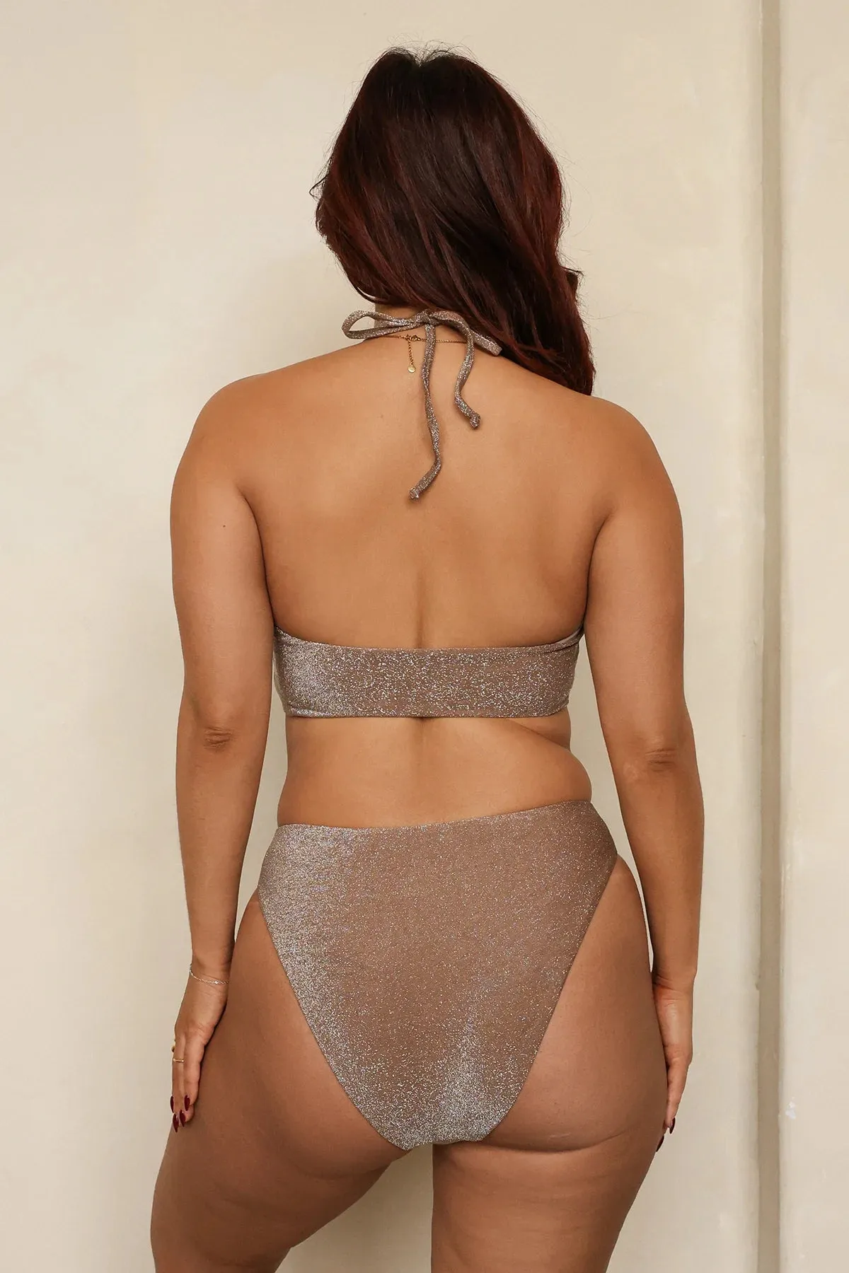 Cacao Bandeau Cheeky Set