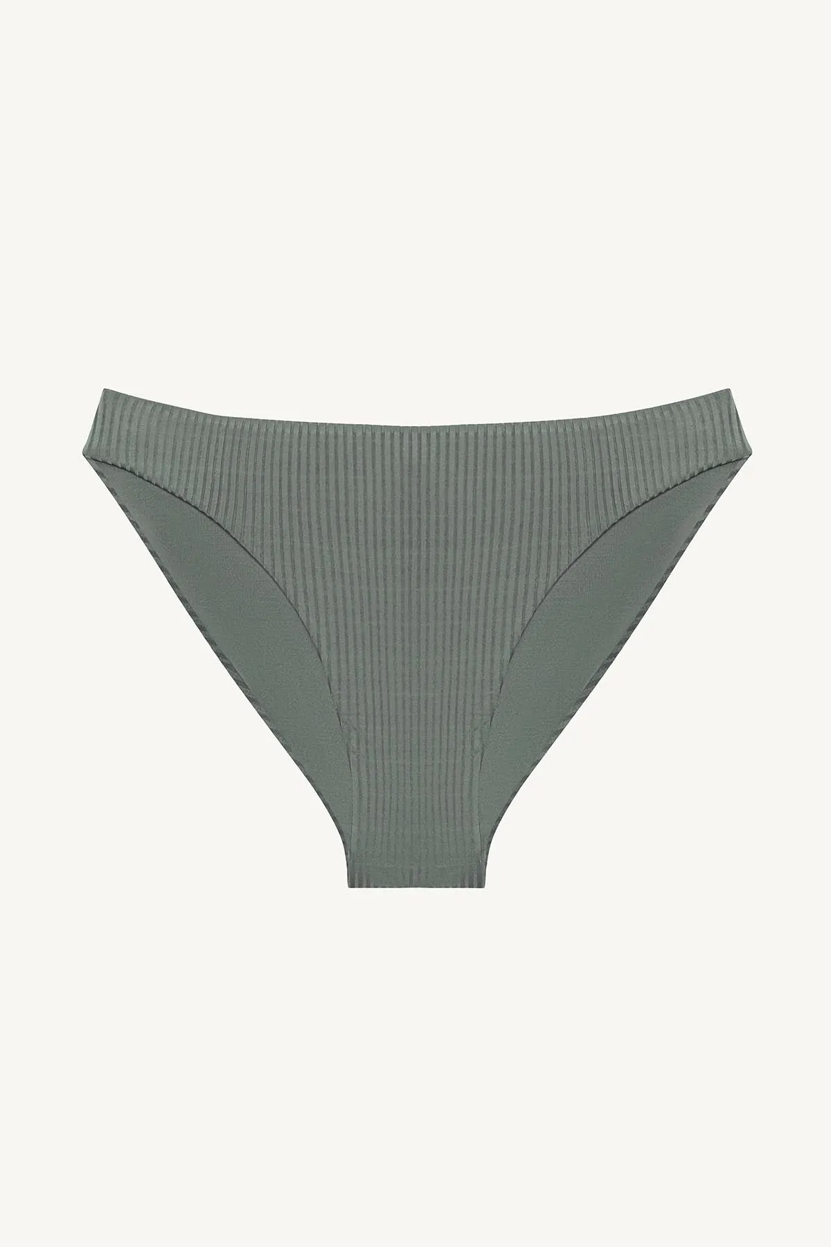 Cali High Leg Full Bottom - Sea Green EcoRib