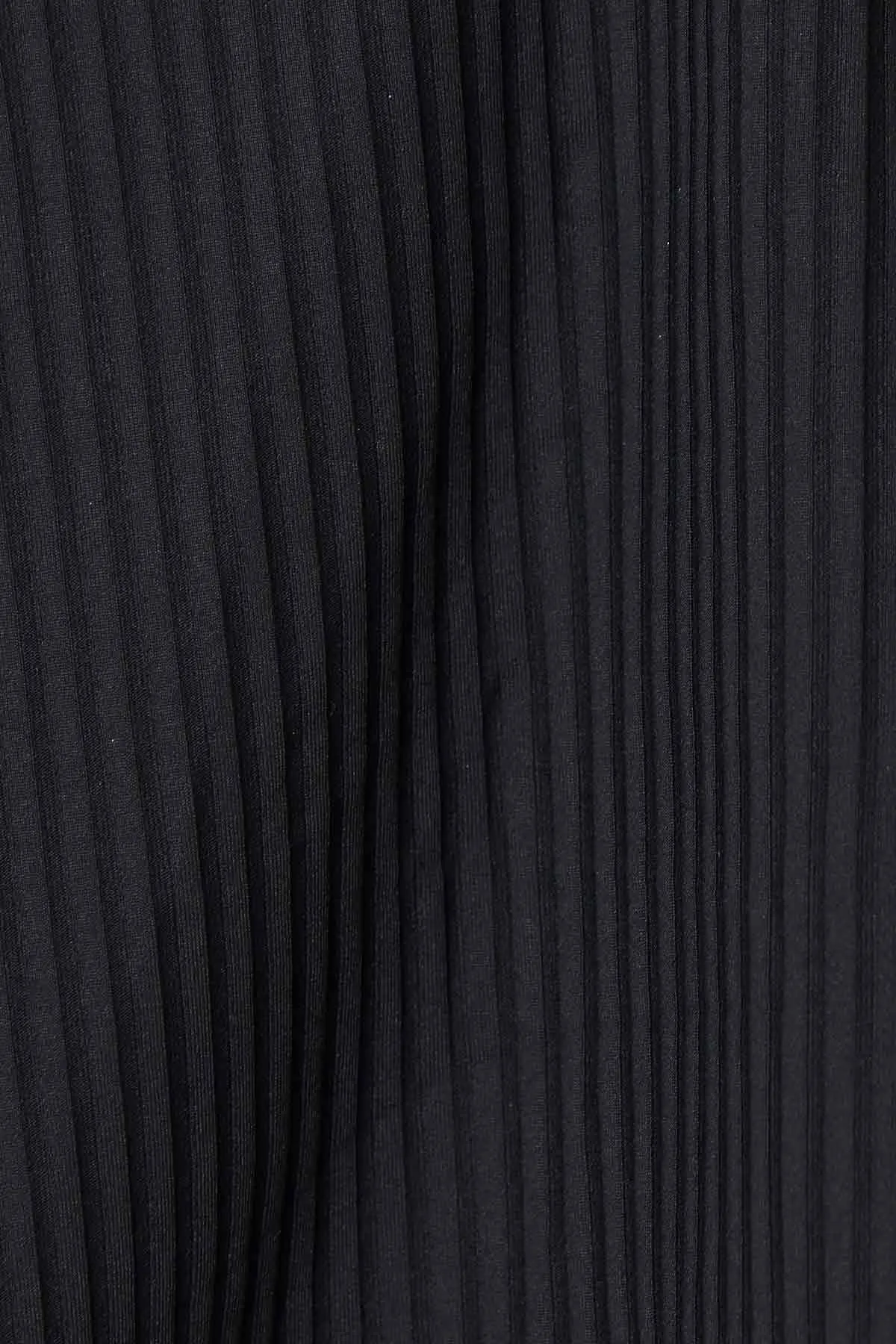 California High Leg Bottom - Black EcoRib