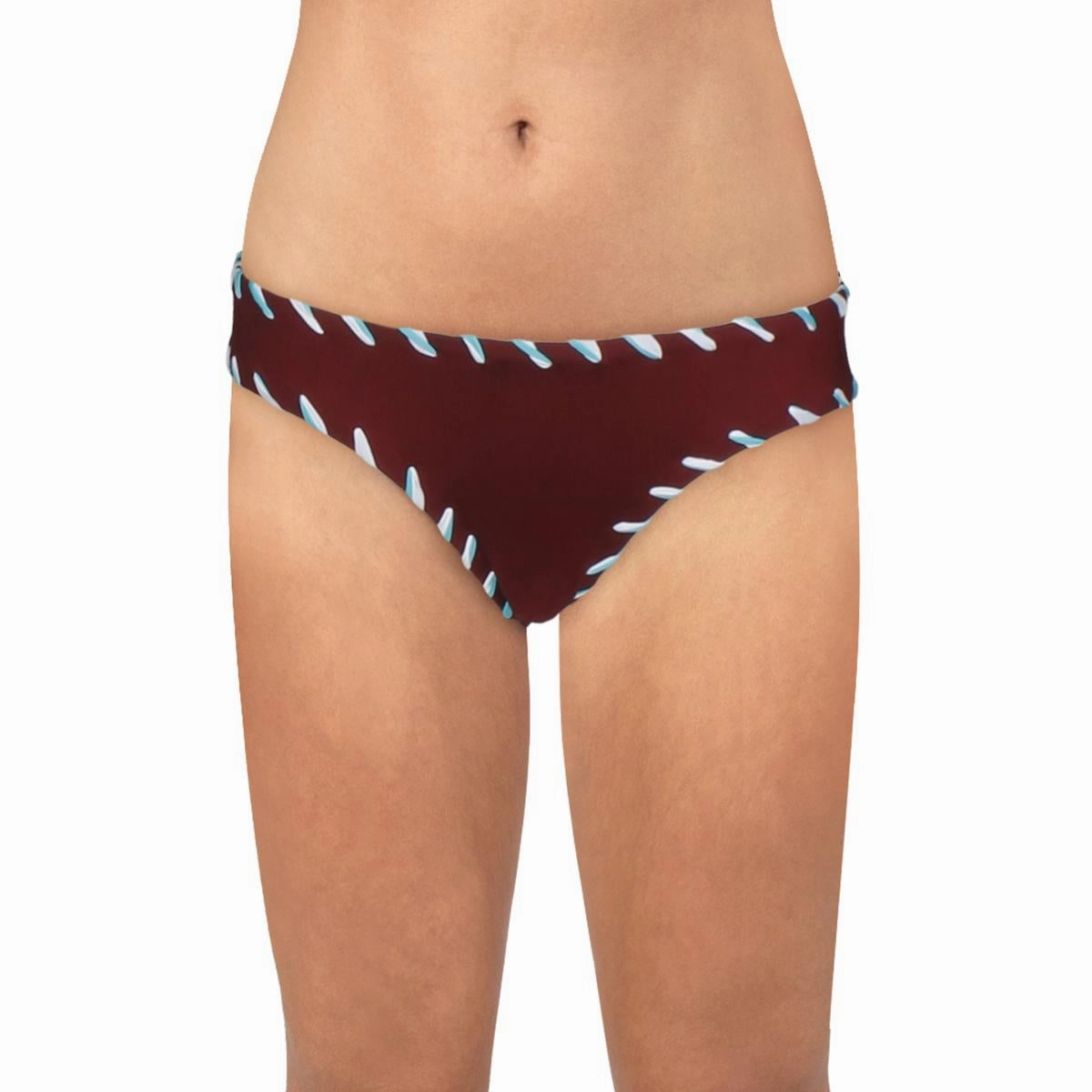 Camille Womens Hipster Reversible Swim Bottom Separates