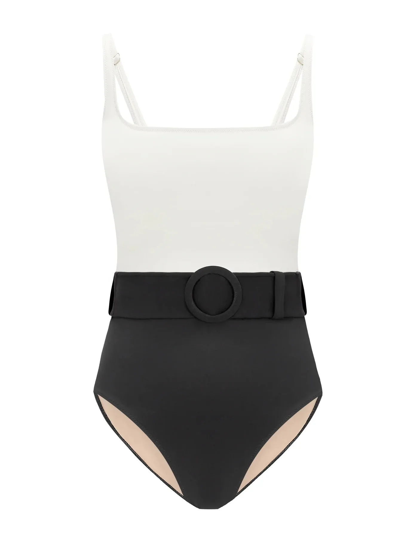 Cassandra One Piece Black / Cream