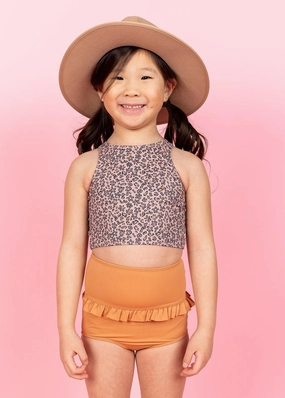 Clay | Mini Mid-Ruffle Bottoms