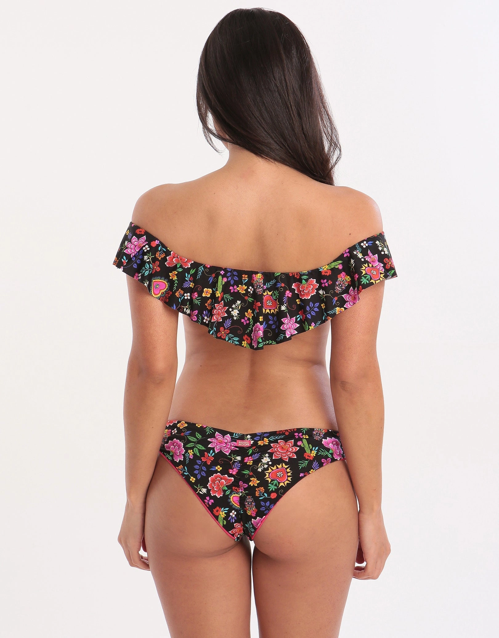 Cocobella Tolvo Off The Shoulder Bikini Top - Black