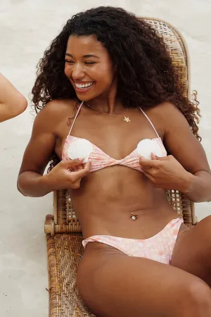Coral Garden Bandeau Cheeky Set