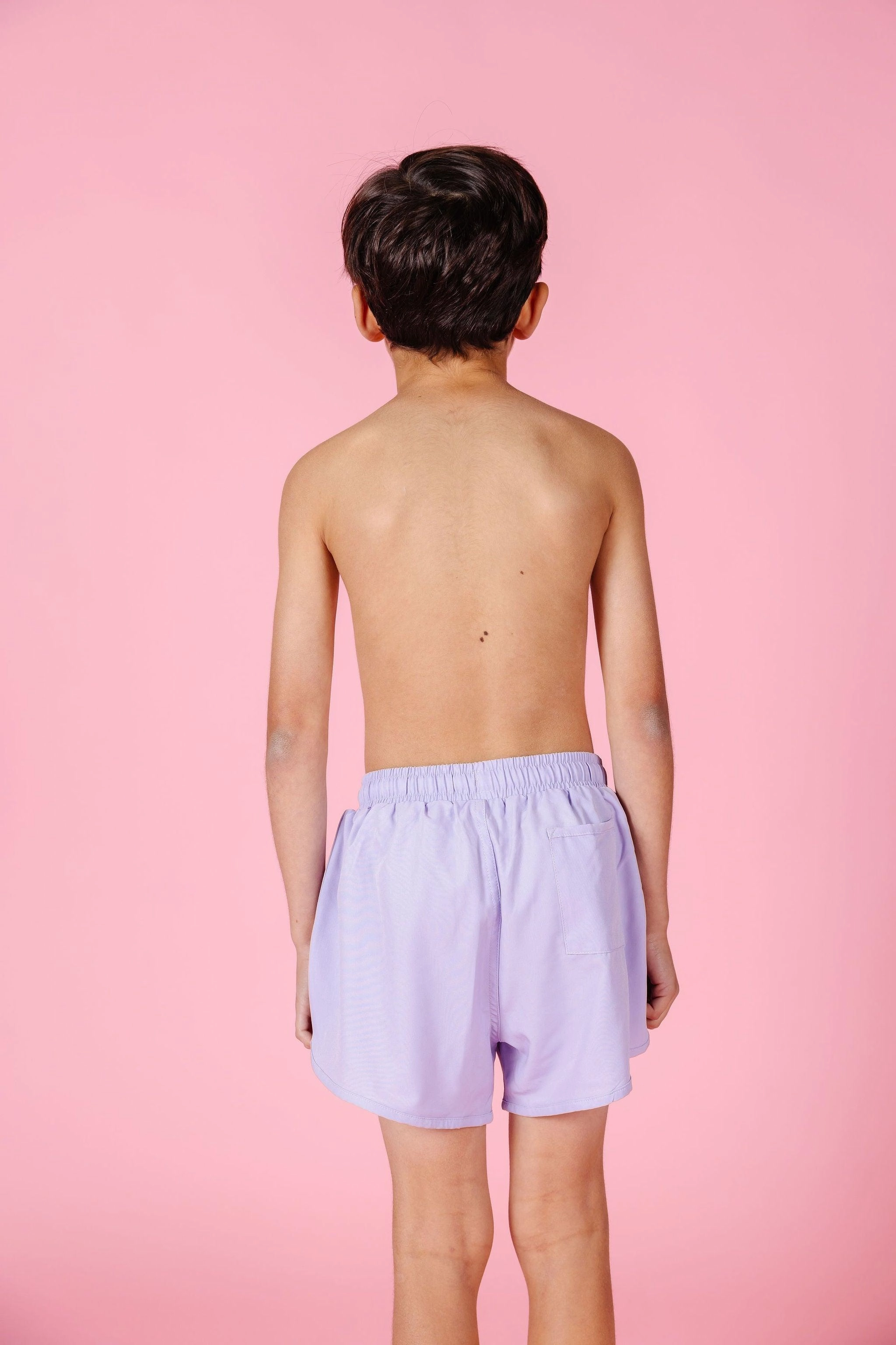 Cotton Purple | Youth Retro Shorties