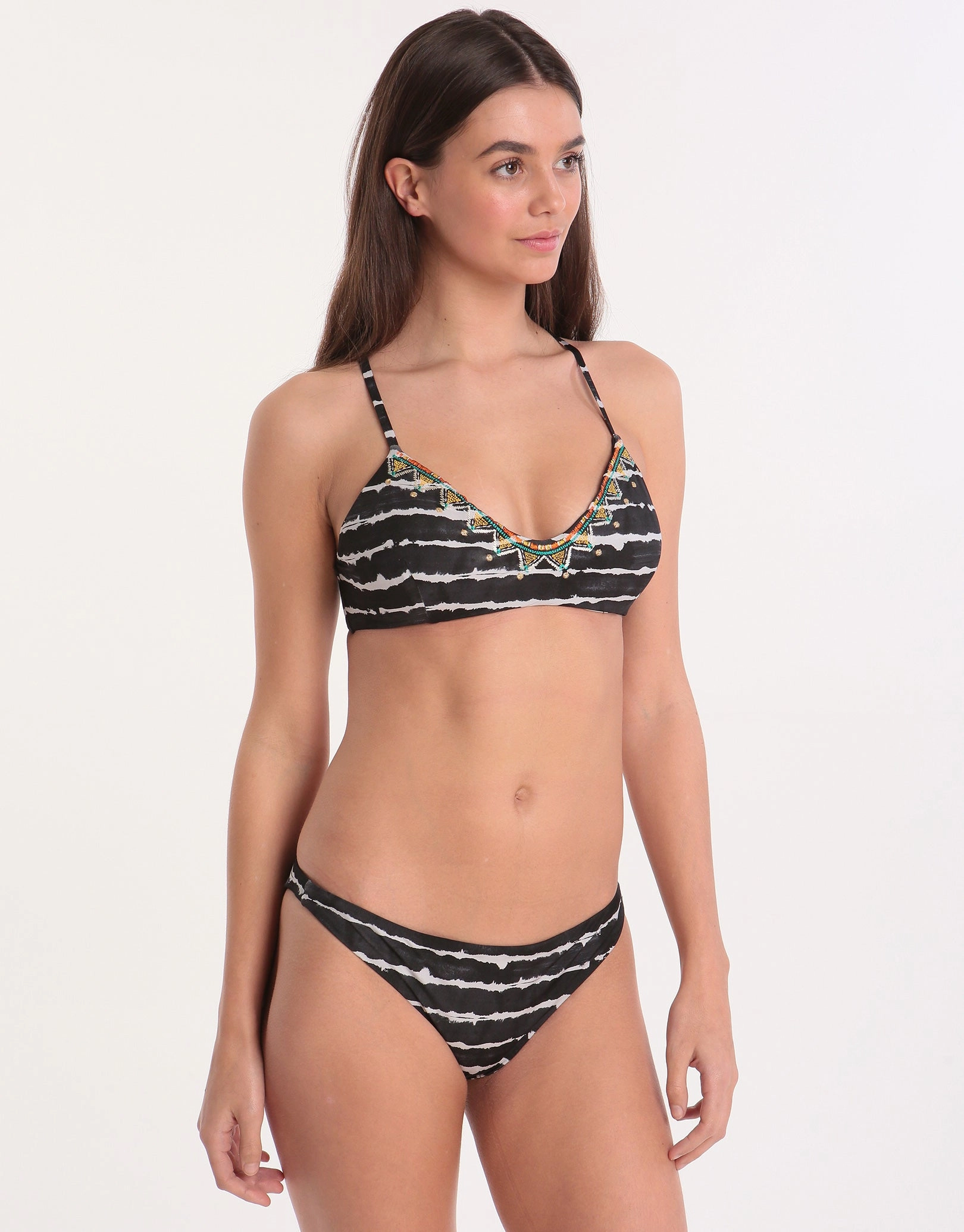 Couture Watamu Elina Brazilian Hipster Bikini Bottom - Black