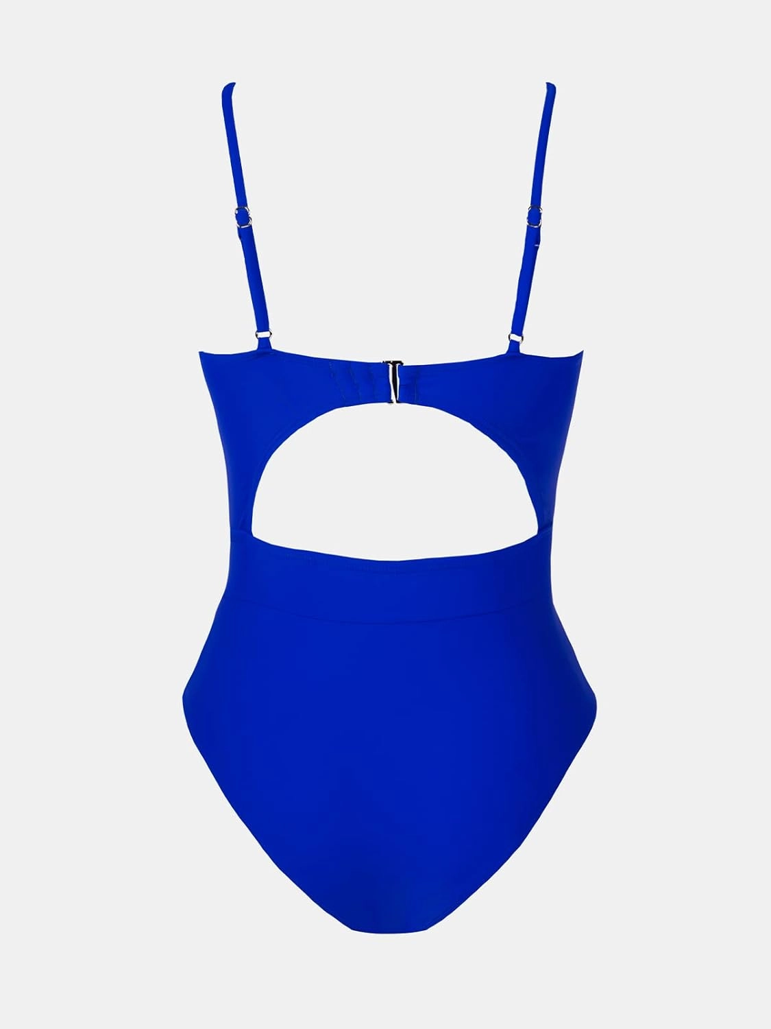 CUPSHE Women's One Piece Swimsuit Plunge Neckline Cutout Criss Cross Bathing Suit