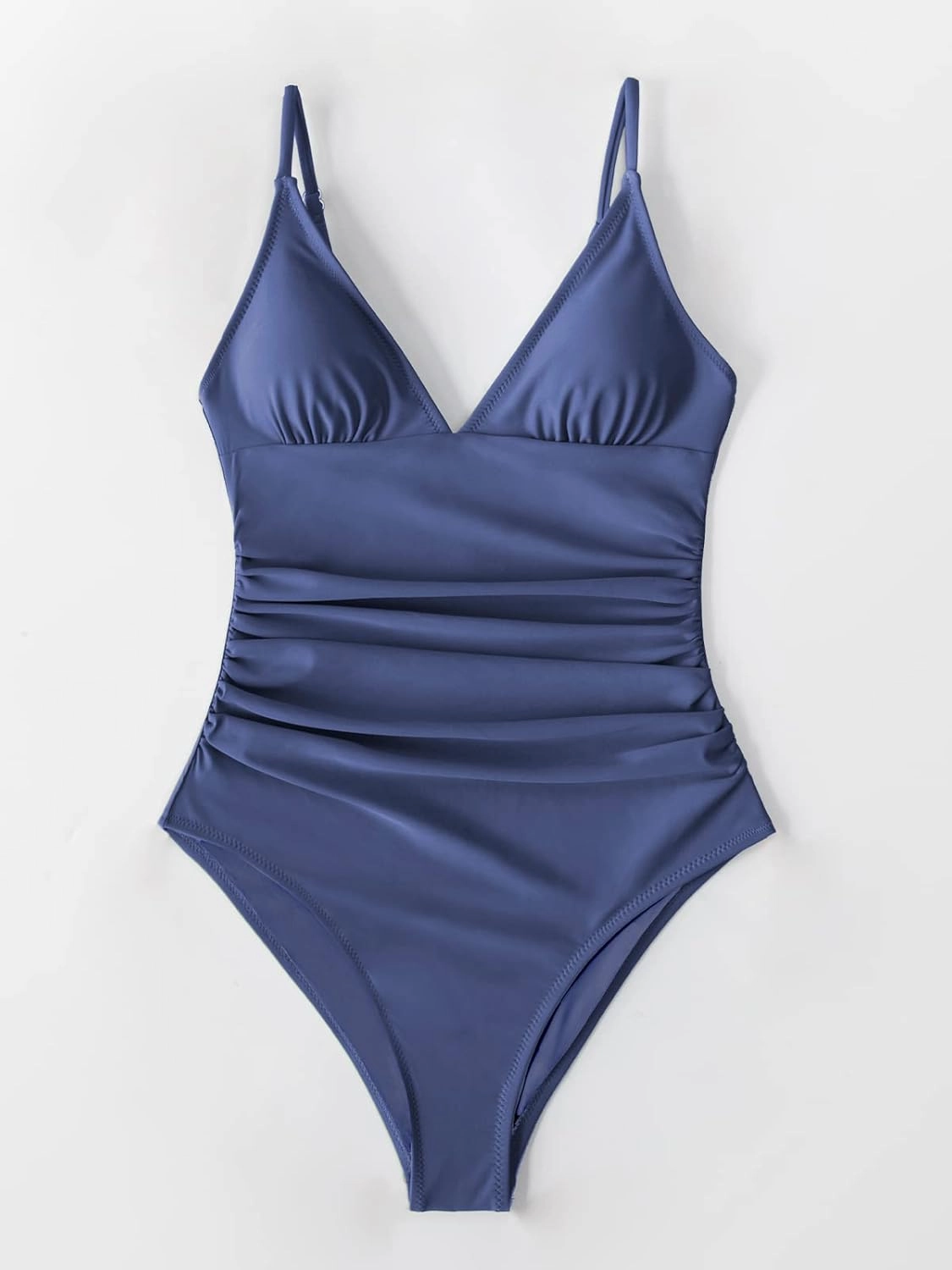 CUPSHE Women's One Piece Swimsuit Tummy Control V Neck Bathing Suits