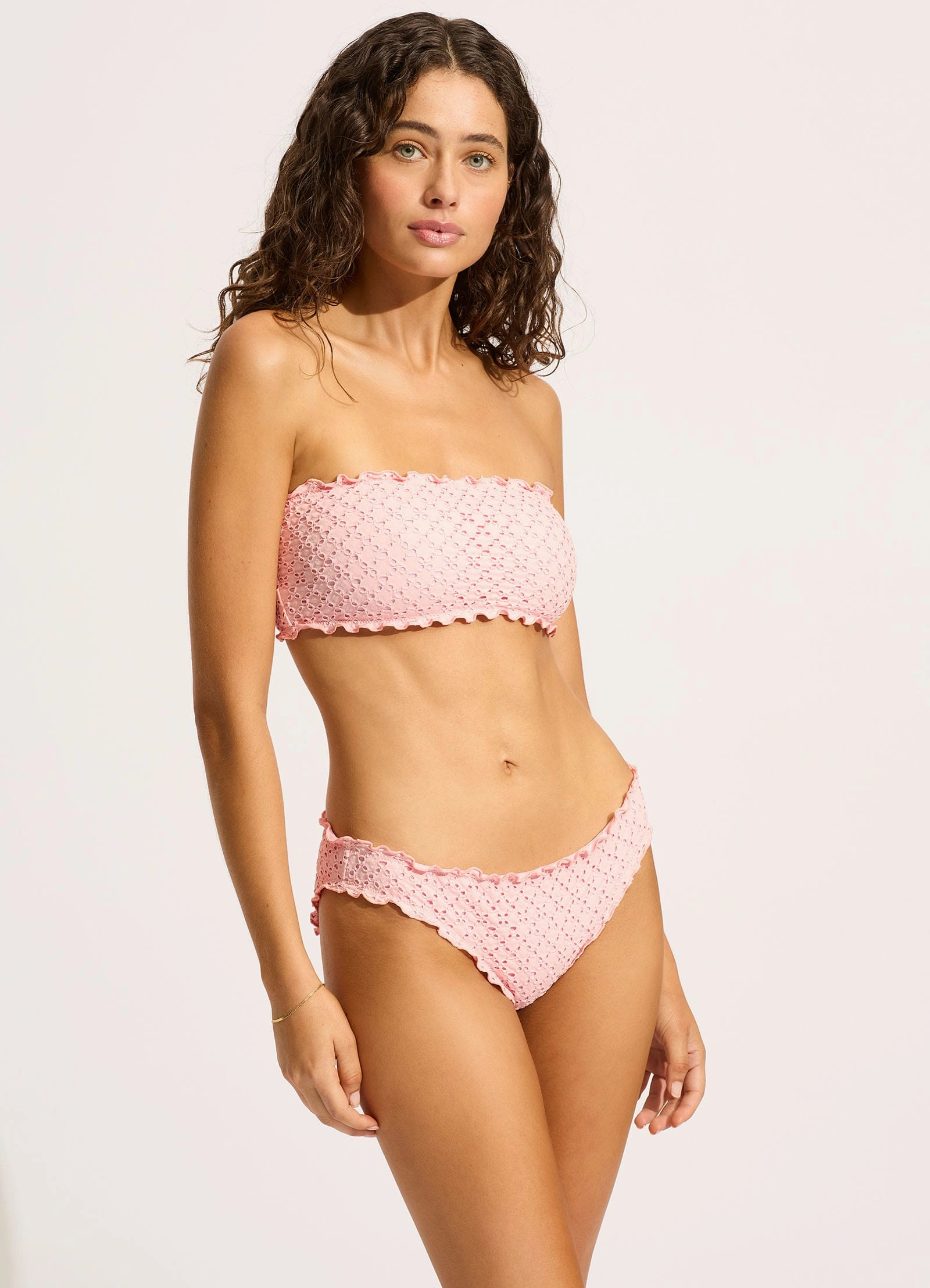 Daydreamer Hipster Bikini Bottom - Dusty Pink