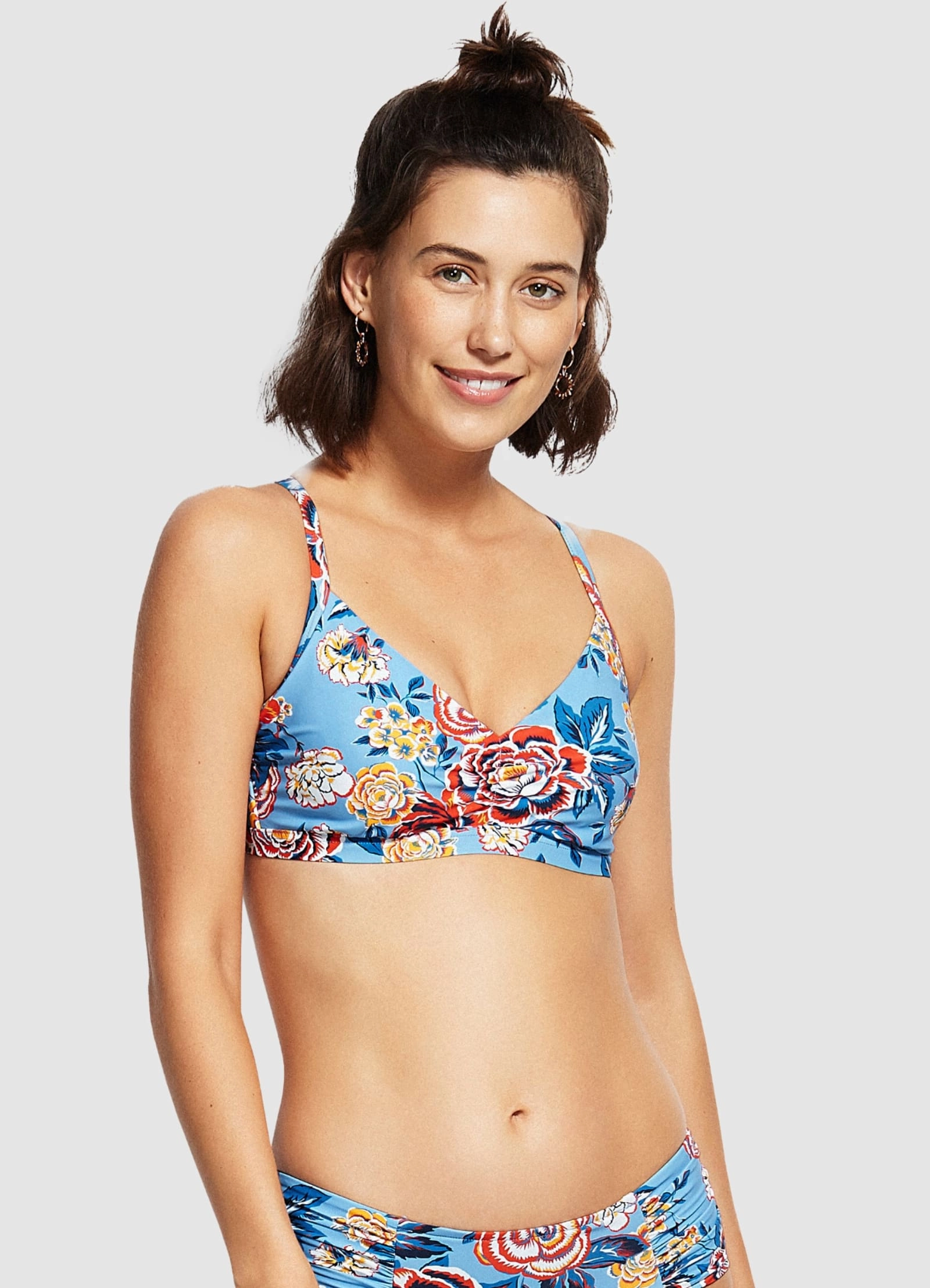 DD Cup Bralette - Chambray