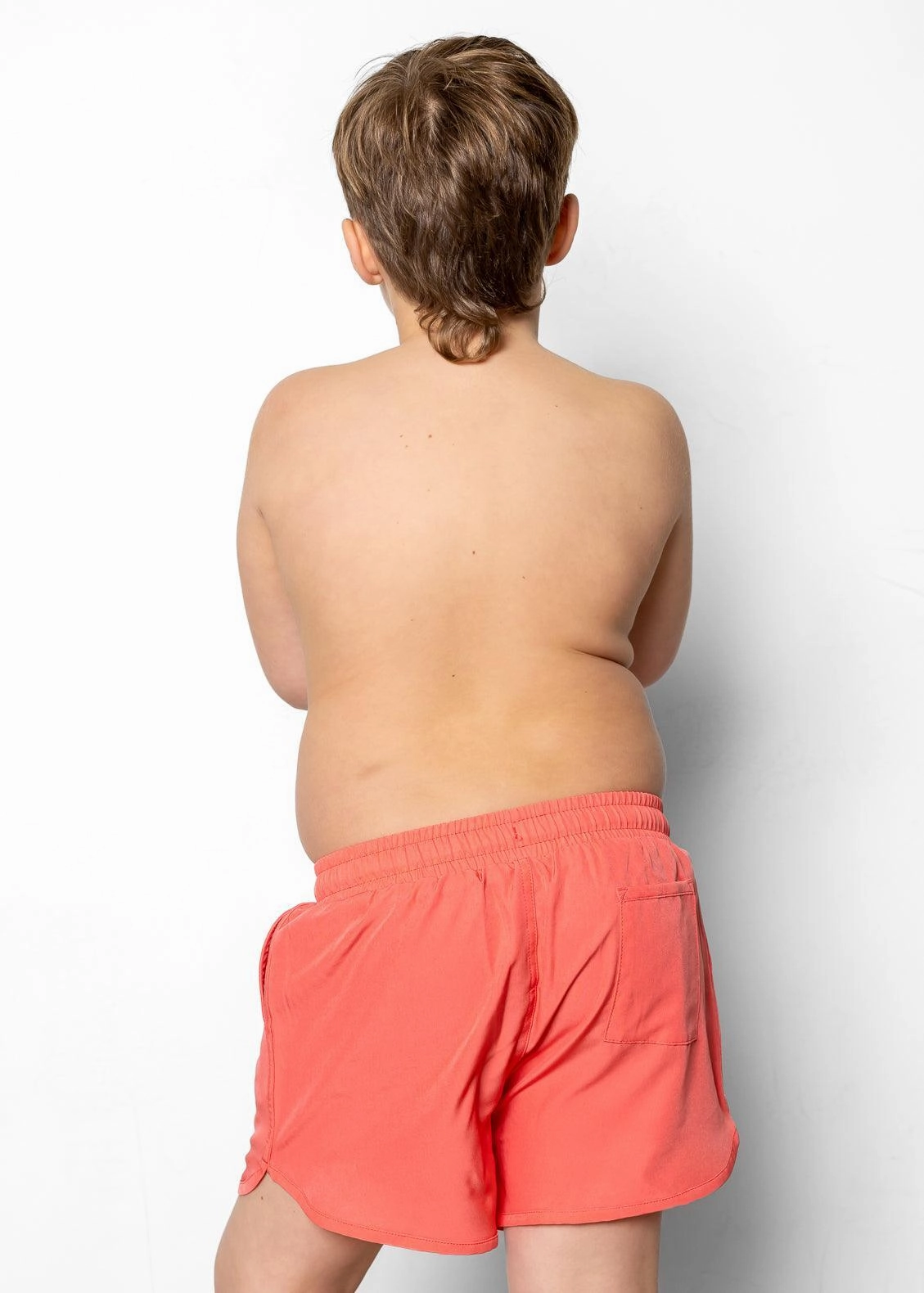 Deep Coral | Youth Retro Shorties