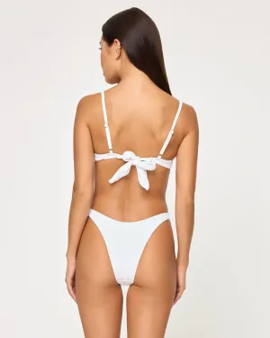 Donnie Bikini Bottom - White