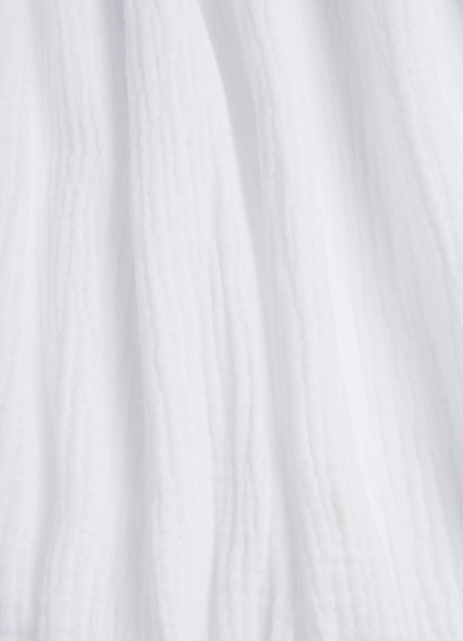 Double Cloth Summer Cover Up  - White