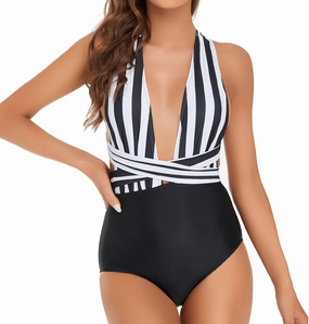 Edelqual Womens Swimsuits One Piece Tummy Control Bathing Suit Swim Suits Slimming Swimwear