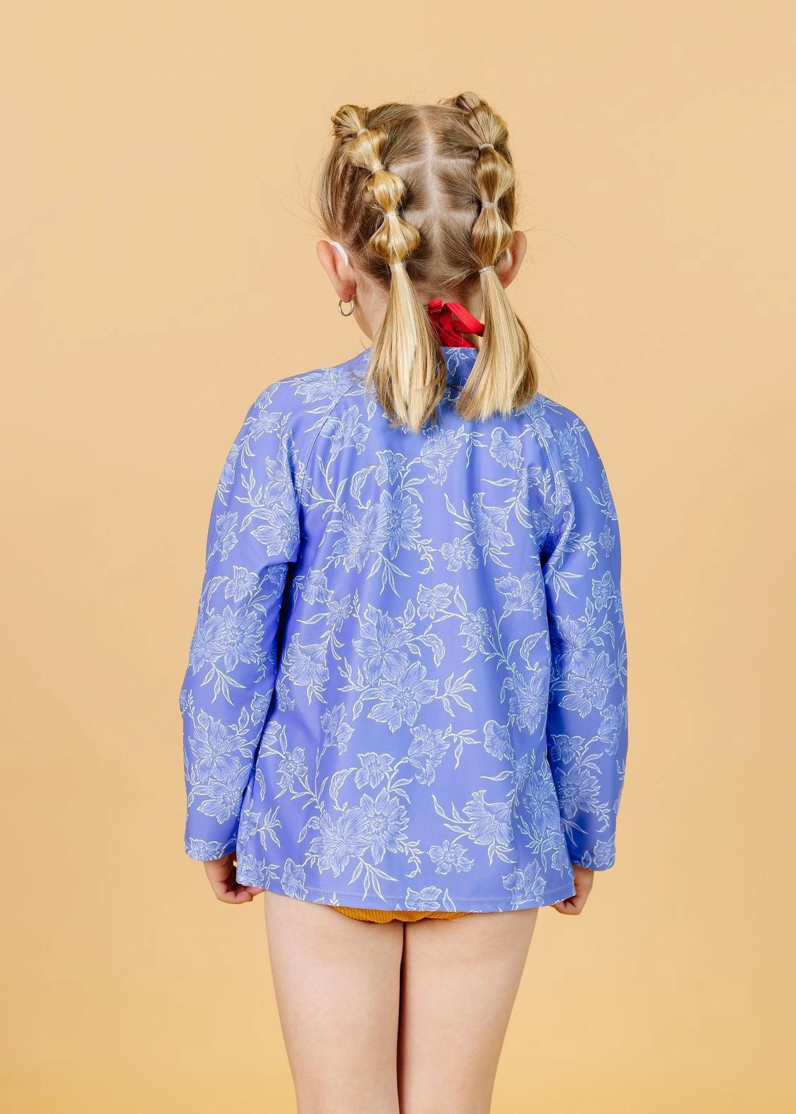 Elegant Floral | Mini Rashguard Top (Unisex)