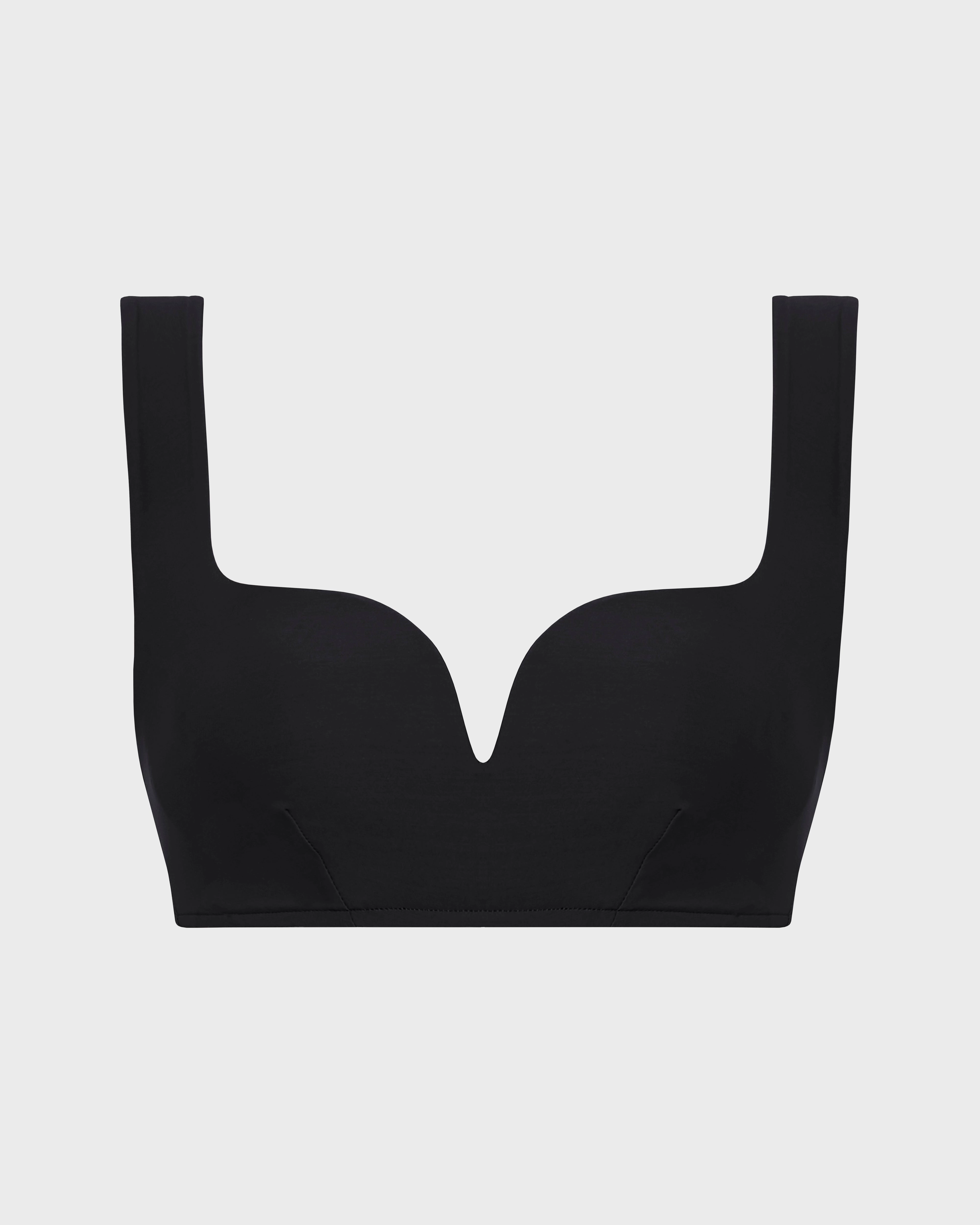 Ellie Bikini Top E/F - Black (Sculpteur)