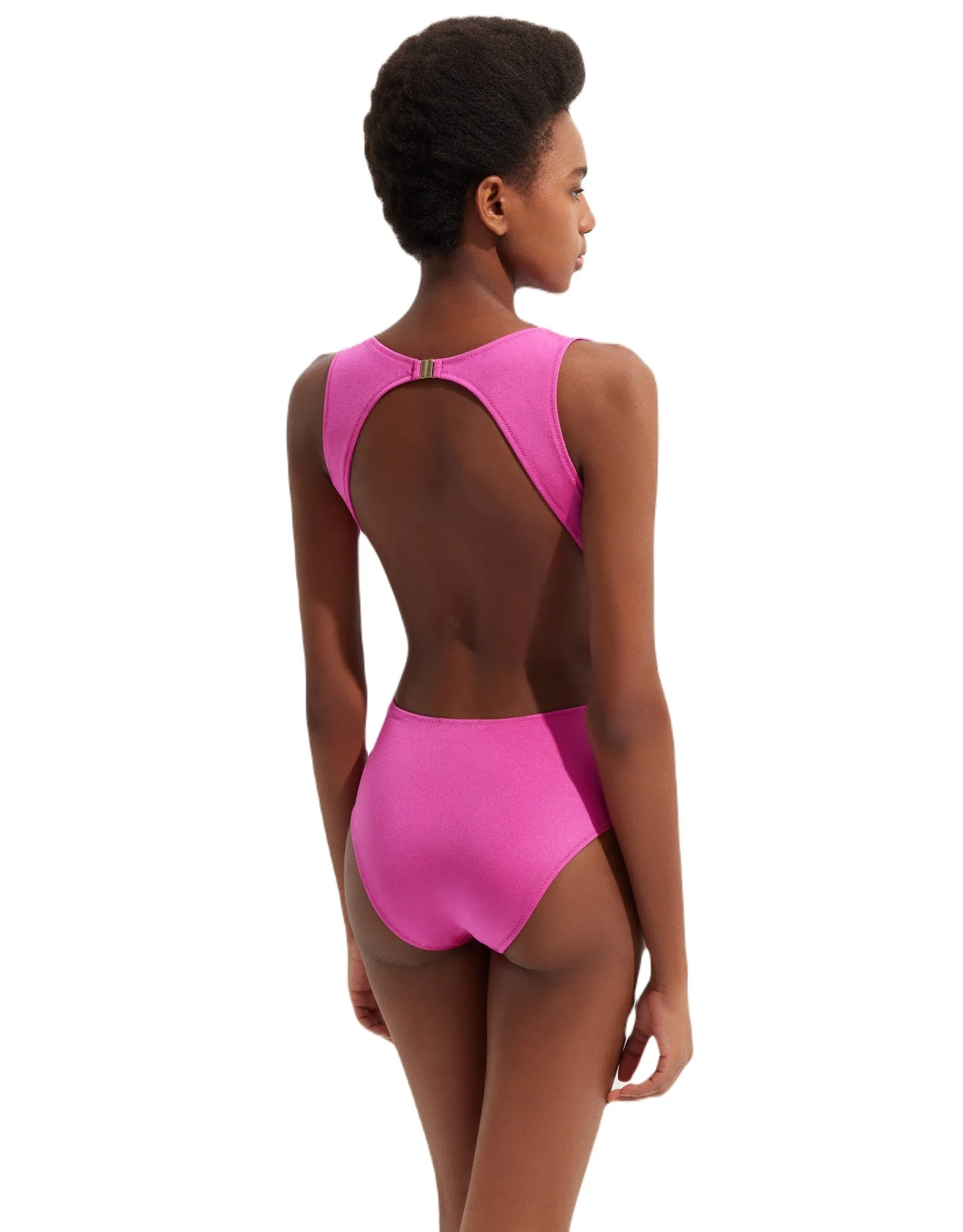 Elvira Daring One Piece in Carnation