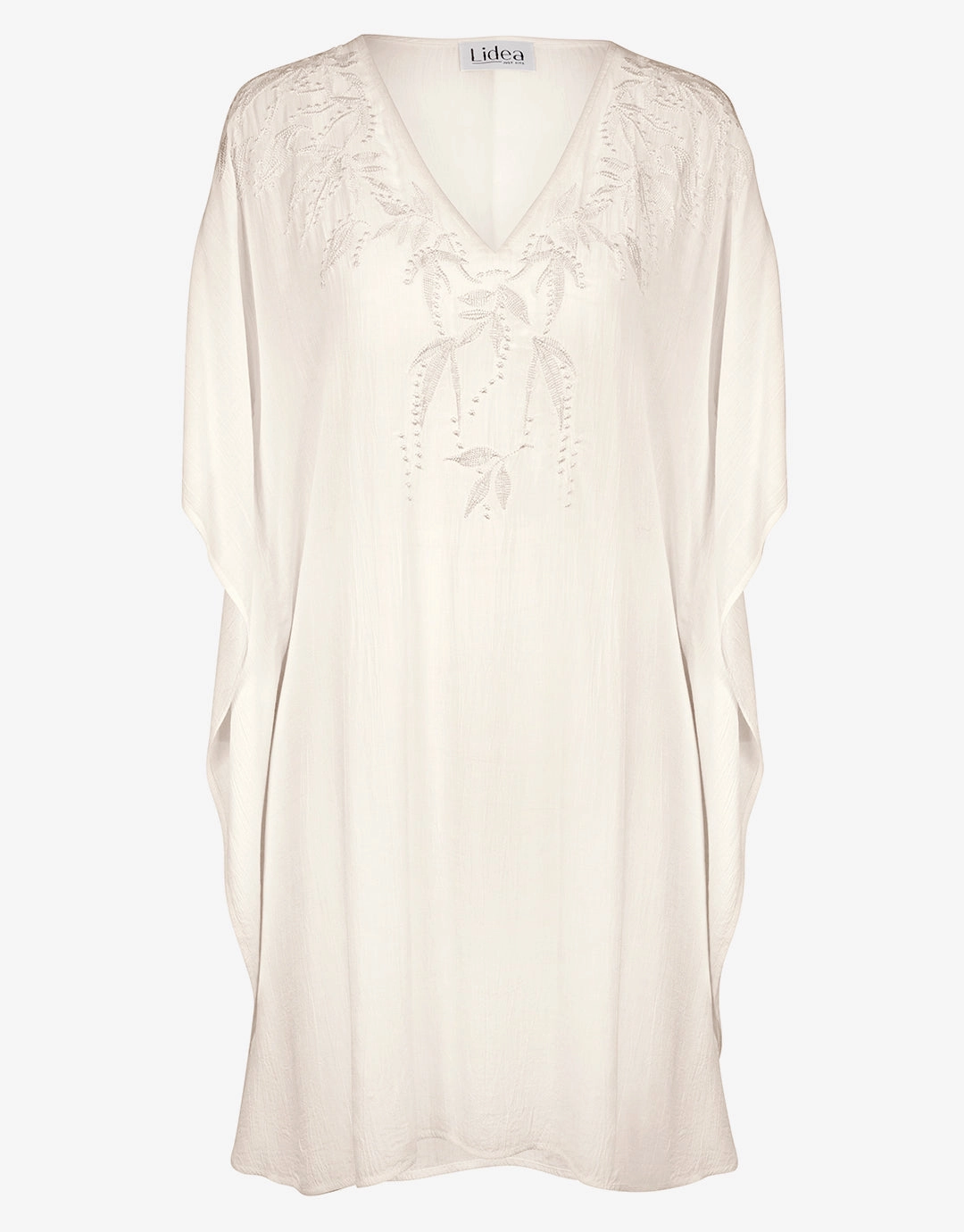 Embroidered Kaftan - Off White
