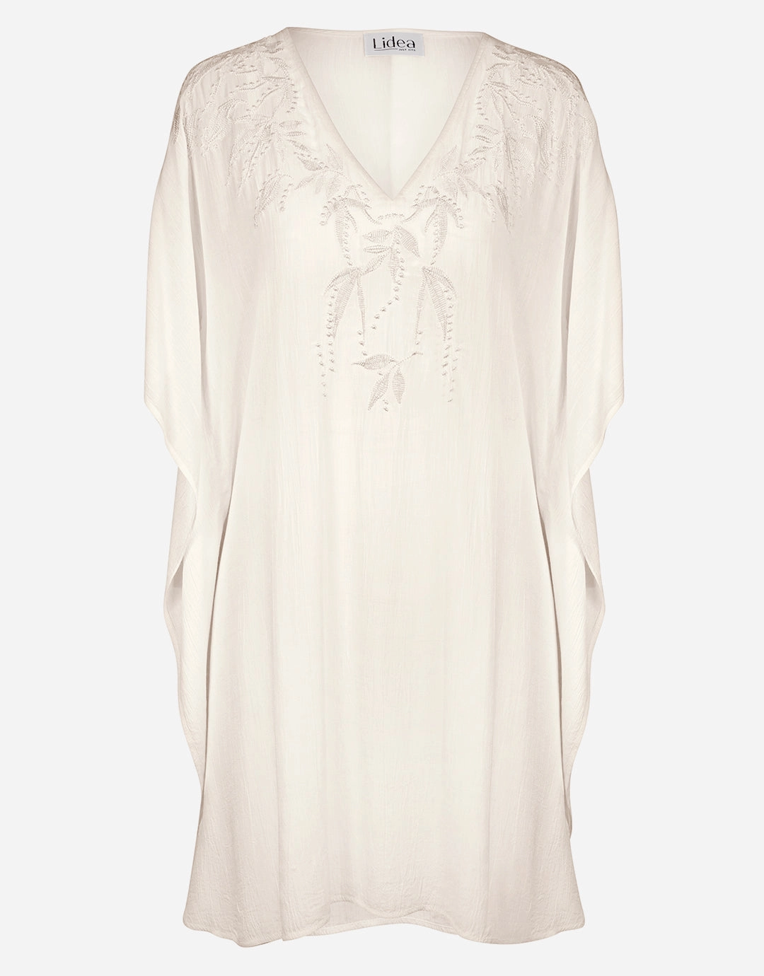 Embroidered Kaftan - Off White