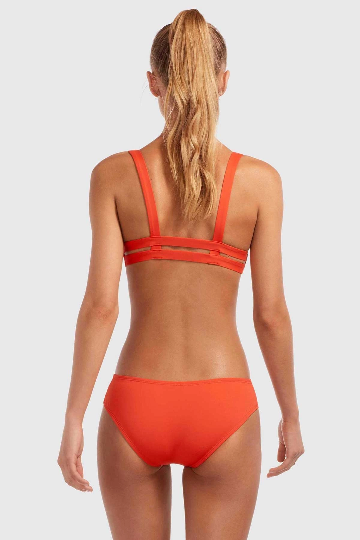 Emelia Triple Strap Bottom - Papavero EcoLux