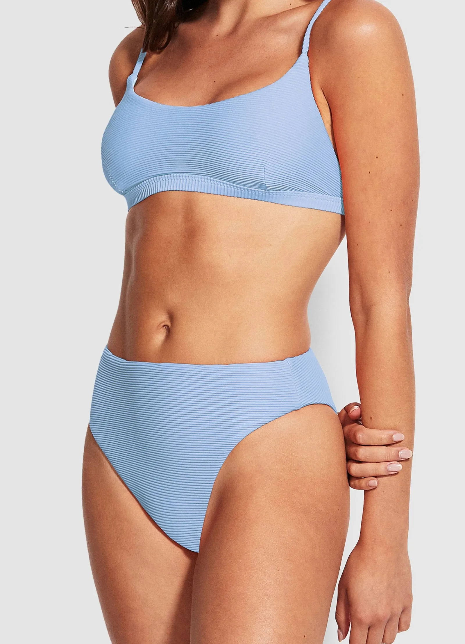 Essentials High Rise Pant - Blue Belle