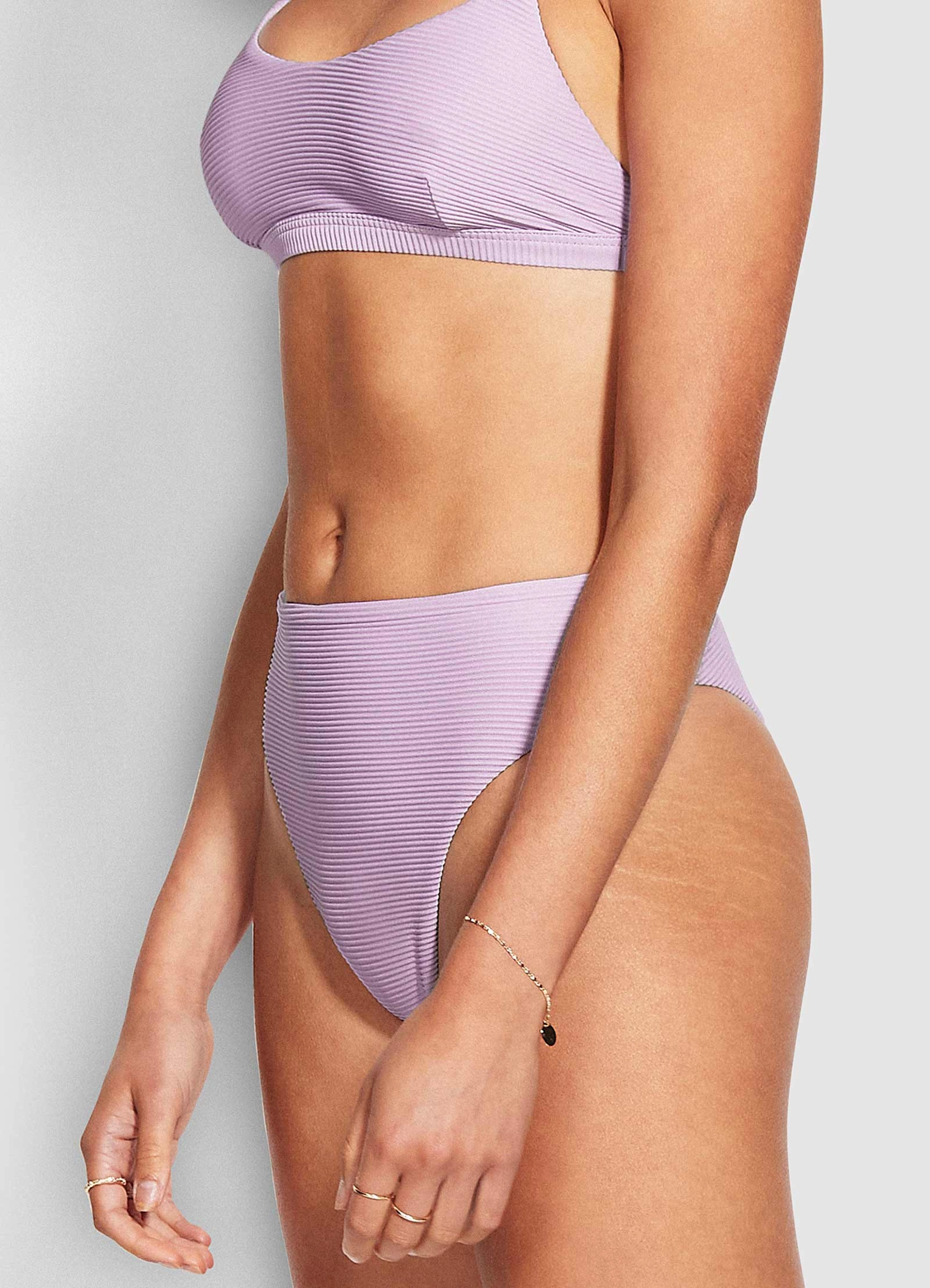 Essentials High Rise Pant - Lilac