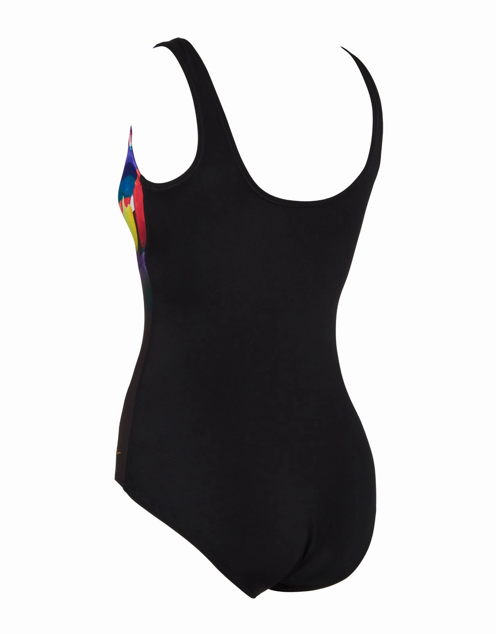 Euphoria Scoopback Swimsuit - Black/Multi