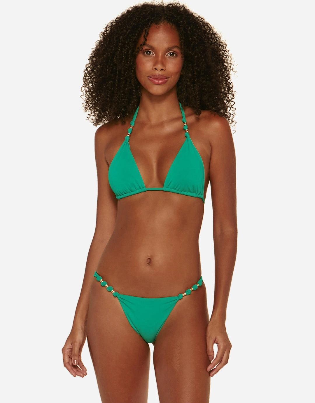 Forest Paula Pant Bikini Pant -Green